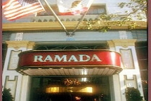 Ramada Plaza Hotel International San Francisco Sign